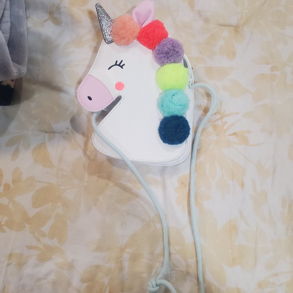 Girls unicorn purse